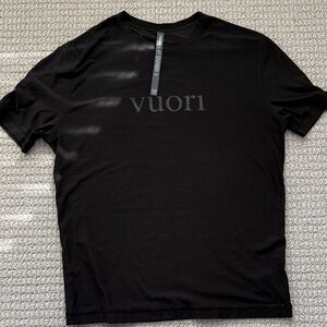 Vuori Men's Classic Black Tee